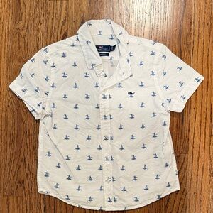 Vineyard Vines Short Sleeved Button Down Toddler Boy (5)